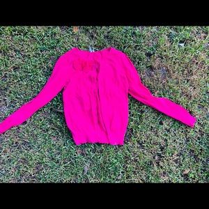 Rose cardigan sweater